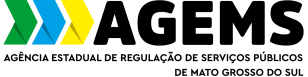 Logotipo do órgão regulador AGEMS